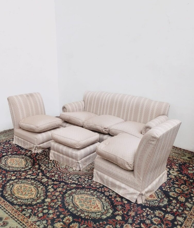 JUEGO DE SILLONES DE ESTILO INGLES MODERNO 4 PIEZAS. COD: 96602 - Image 3