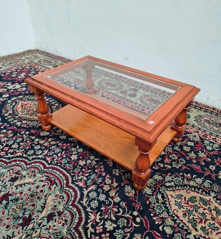 MESA RATONA ESTILO INGLES EN ROBLE LUSTRE NATURAL. COD: 98202 - Image 3