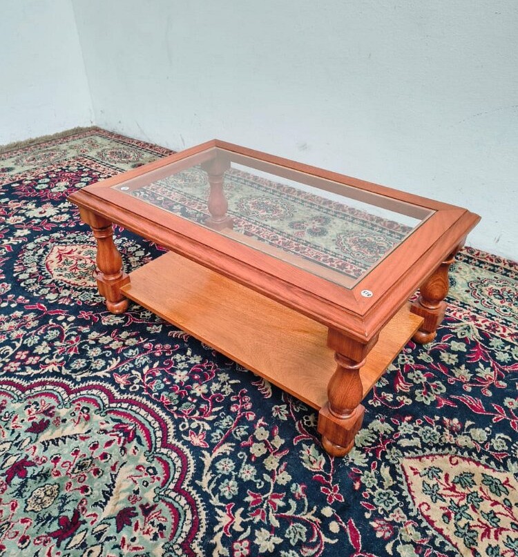 MESA RATONA ESTILO INGLES EN ROBLE LUSTRE NATURAL. COD: 98202 - Image 2