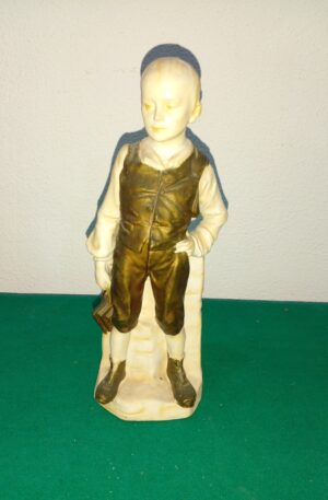 FIGURA BISCUIT PORCELANA ANTIGUA SELLADA GERMANY Nº 6192. COD: 97802