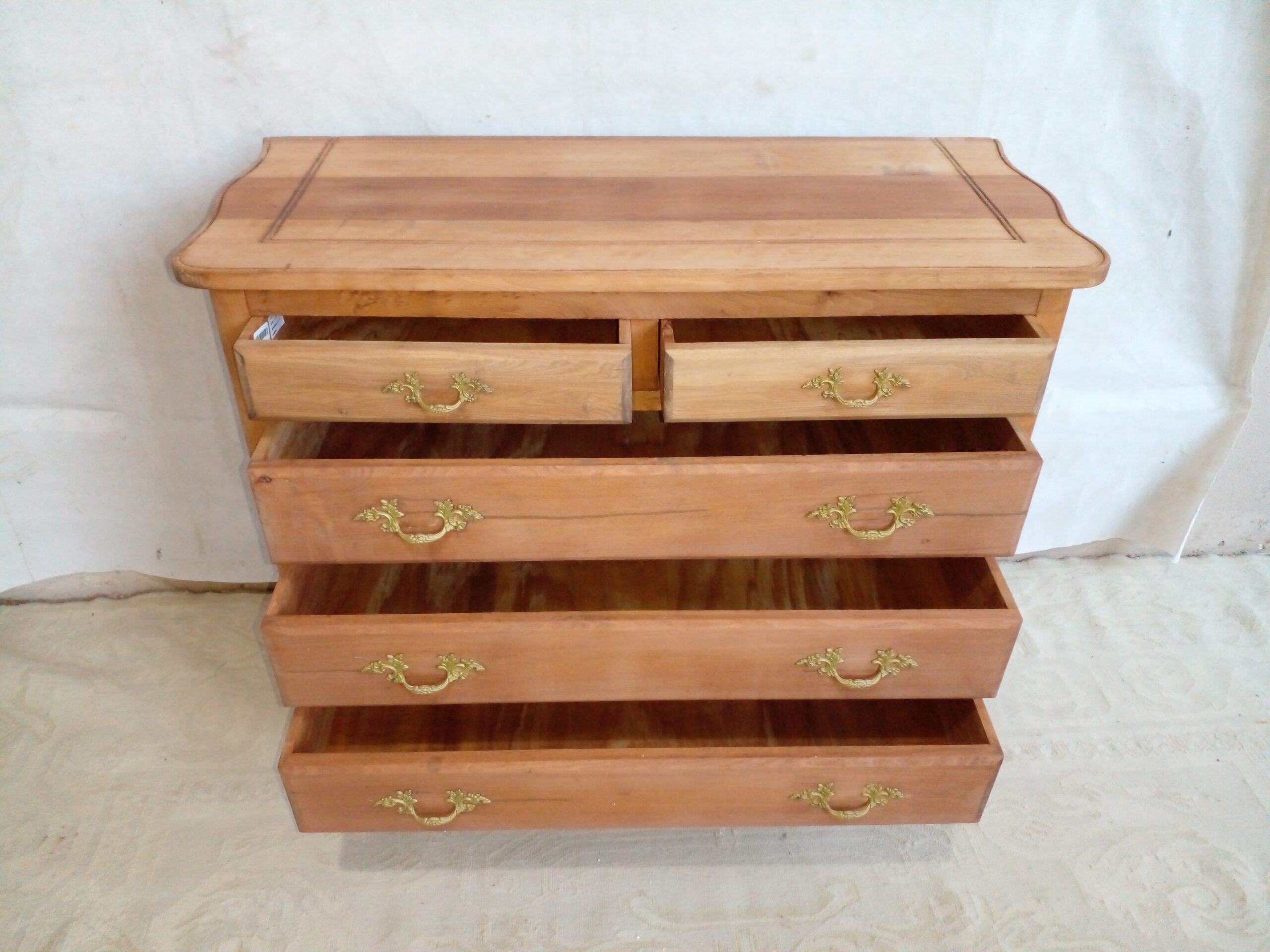 COMODA ANTIGUA MADERA LAVADA ESTILO FRANCES PROVENZAL. COD: 97607 - Image 8