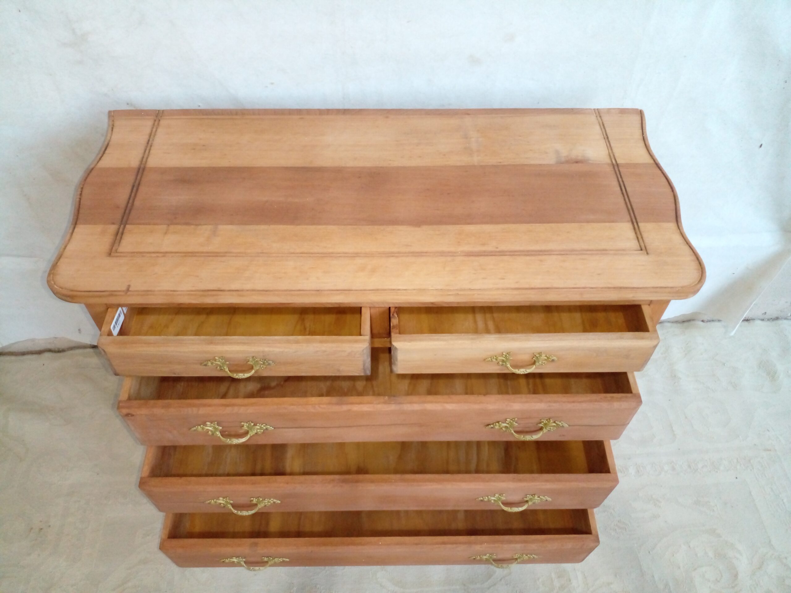 COMODA ANTIGUA MADERA LAVADA ESTILO FRANCES PROVENZAL. COD: 97607 - Image 9
