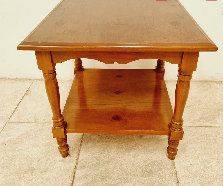 MESA DE SALA ESTILO INGLES MESA COSTADO DE SOFÁ ( SOFA TABLE) COD: 97606 - Image 3