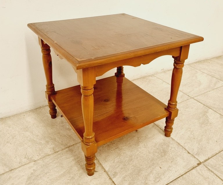 MESA DE SALA ESTILO INGLES MESA COSTADO DE SOFÁ ( SOFA TABLE) COD: 97606 - Image 4