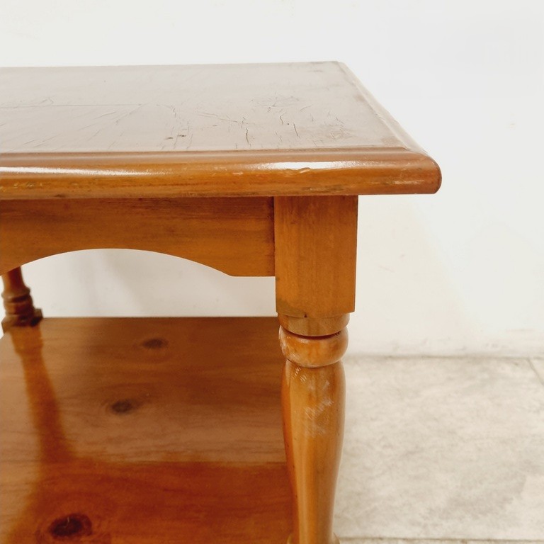 MESA DE SALA ESTILO INGLES MESA COSTADO DE SOFÁ ( SOFA TABLE) COD: 97606 - Image 5