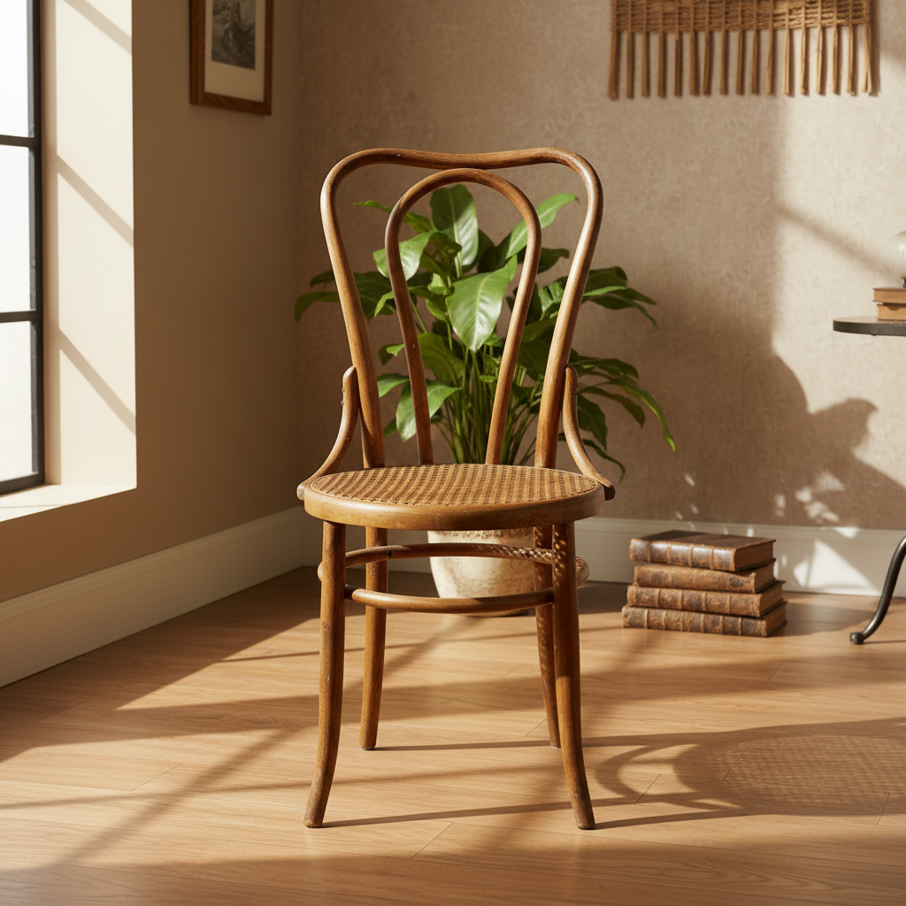 SILLA THONET ANTIGUA ORIGINAL PARA ESTERILLAR. COD: 98703