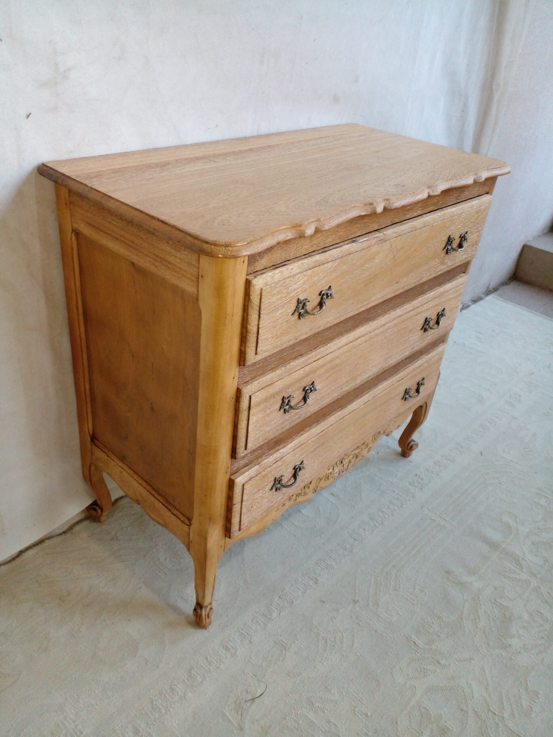 COMODA DE ROBLE LAVADO NATURAL ESTILO PROVENZAL. COD: 96401 - Image 6