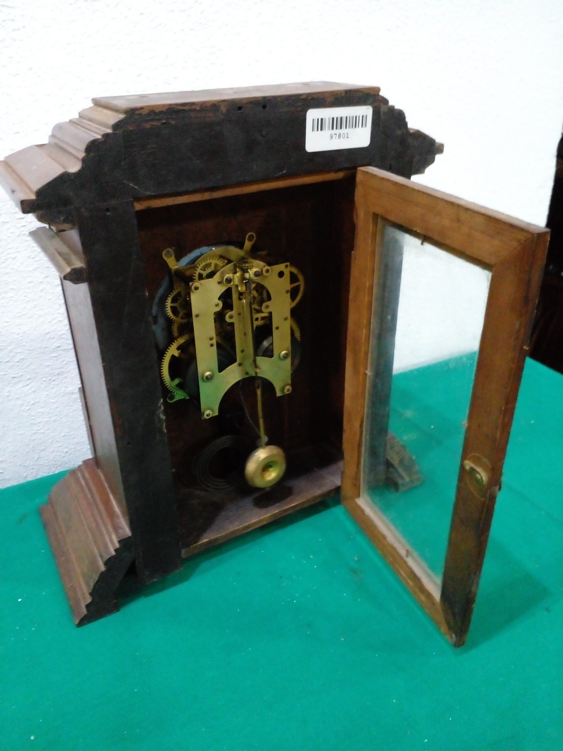 RELOJ DE MESA ANTIGUO MARCA ANSONIA & CO NEW YORK CON SONERIA. COD: 97801 - Image 14