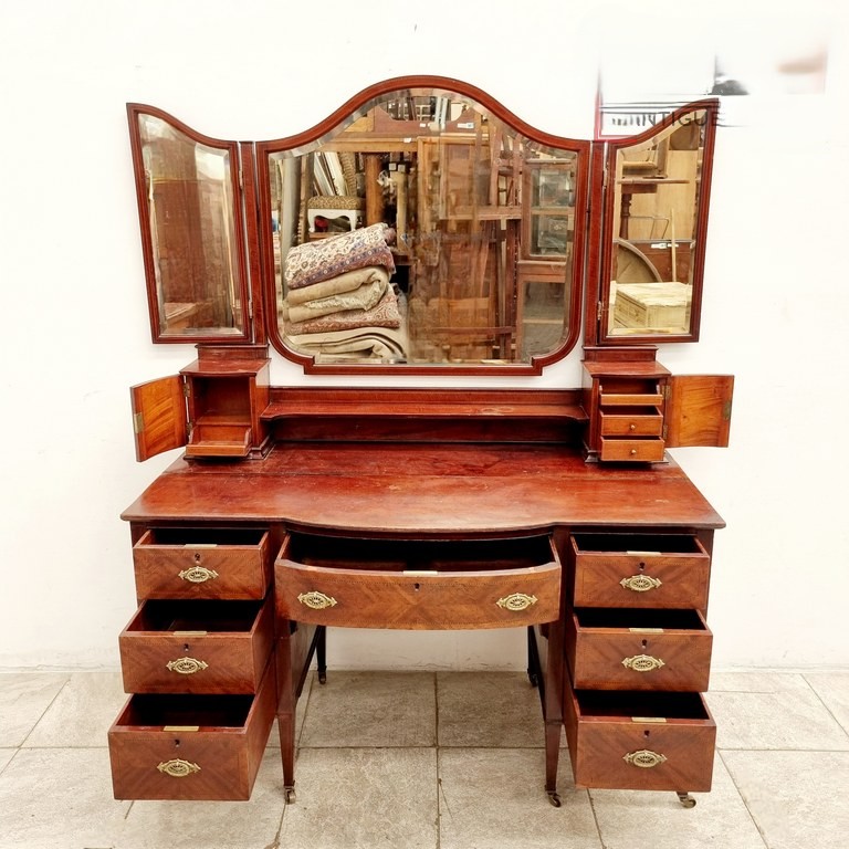 COMODA ANTIGUA TOILETTE ESTILO INGLES ADAM COLECCIÓN. COD: 101308 - Image 7