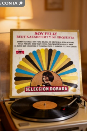DISCO VINILO LP DECADA 1960 / 1970 BERT KAEMPFERT - POLYDOR SELECCION DORADA. COD: 002