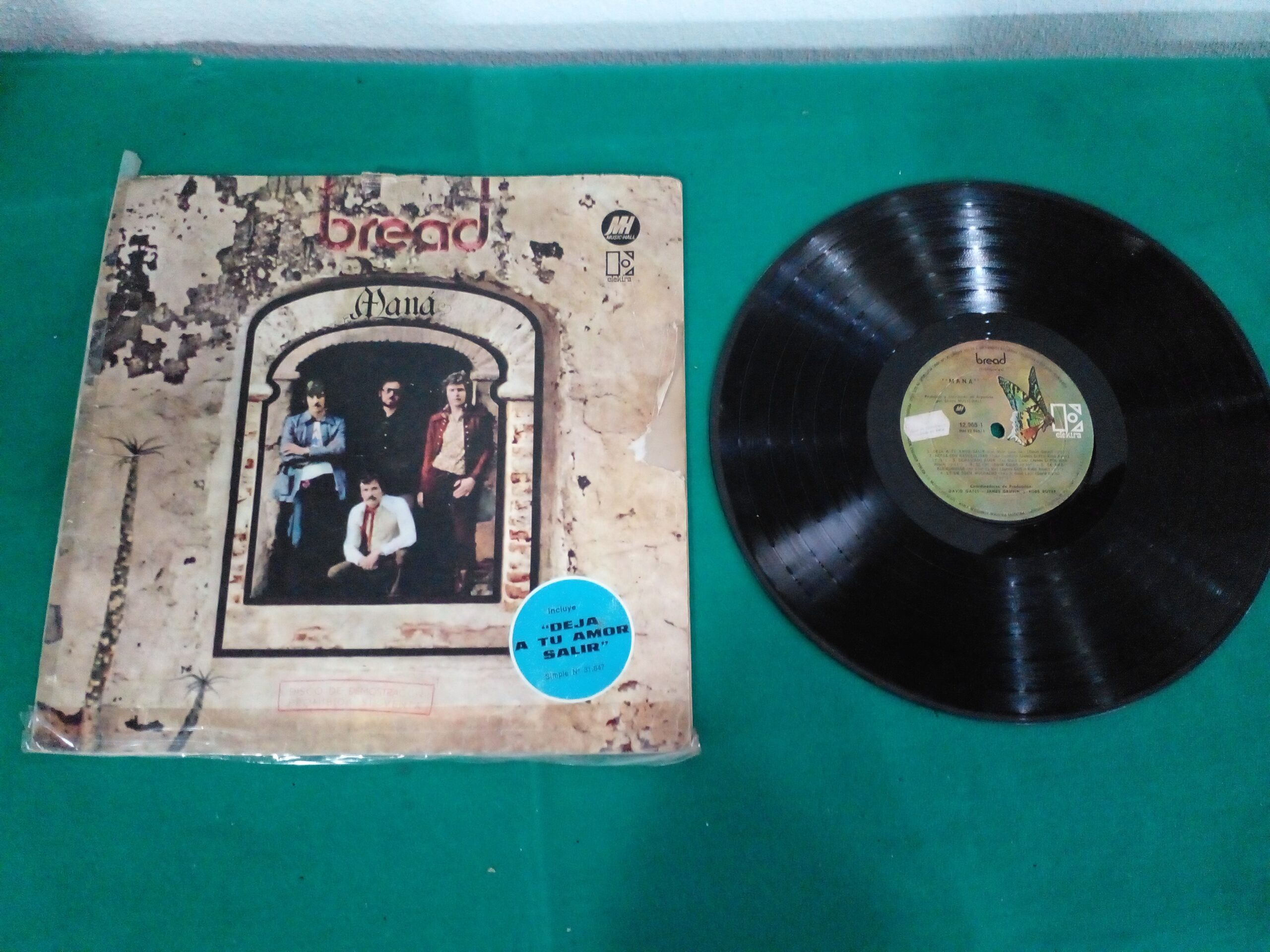 DISCO VINILO LP VINTAGE ARTISTA BREAD, TITULO MANÁ. COD 003 - Image 6