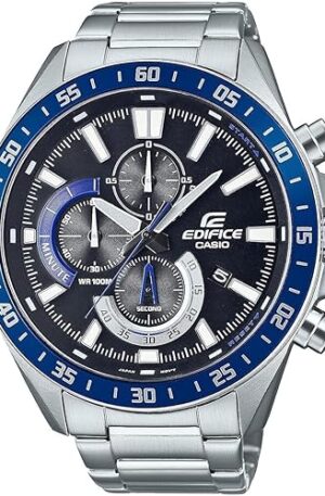 RELOJ CASIO EDIFICE SUMERGIBLE CRONOMETRO MODELO EFV-620D - 1A2VCR