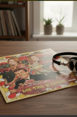 DISCO LP VINILO AÑO 1968 VINTAGE - LOS TIOS QUERIDOS - FIRMA PALITO ORTEGA. COD: D040