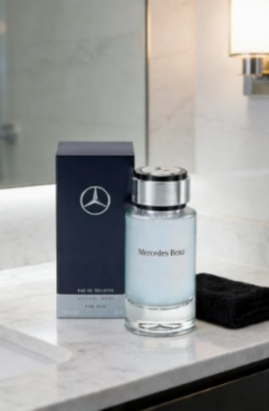 PERFUME MERCEDES BENZ ORIGINAL MADE IN FRANCE EDT 120 ML