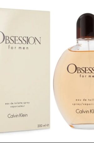 PERFUME OBSESSION FOR MEN  DE CALVIN KLEIN EAU DE TOILETTE 200 ML FRANCE