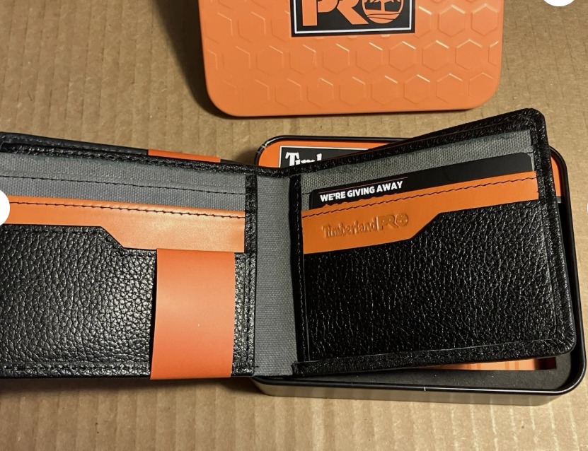 BILLETERA TIMBERLAND PRO CON PROTECCION RFID CUERO LEGITIMO NEGRO - Image 6