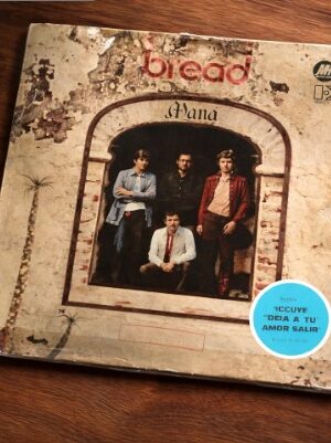 DISCO VINILO LP VINTAGE ARTISTA BREAD, TITULO MANÁ. COD 003