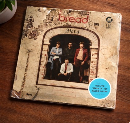 DISCO VINILO LP VINTAGE ARTISTA BREAD, TITULO MANÁ. COD 003