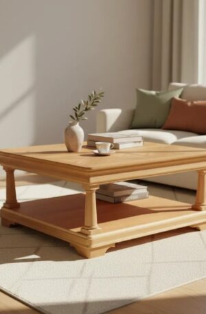MESA RATONA MADE IN USA DREXEL HERITAGE FURNITURE EN CEREZO NATURAL. COD: 101101