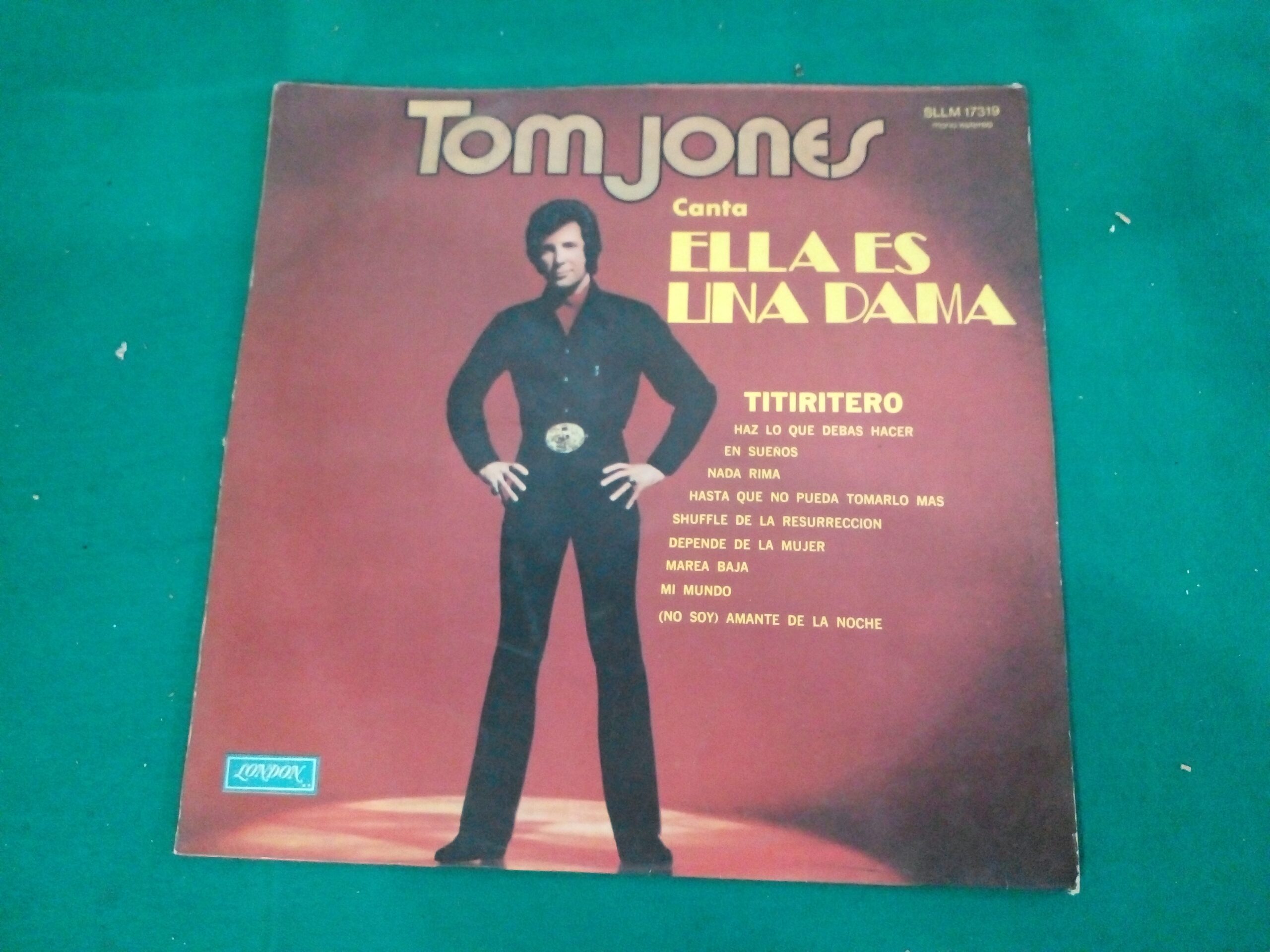 DISCO VINILO LP TOM JONES ELLA ES UNA DAMA ( SHE IS A LADY ) 1971. COD: D 009 - Image 3