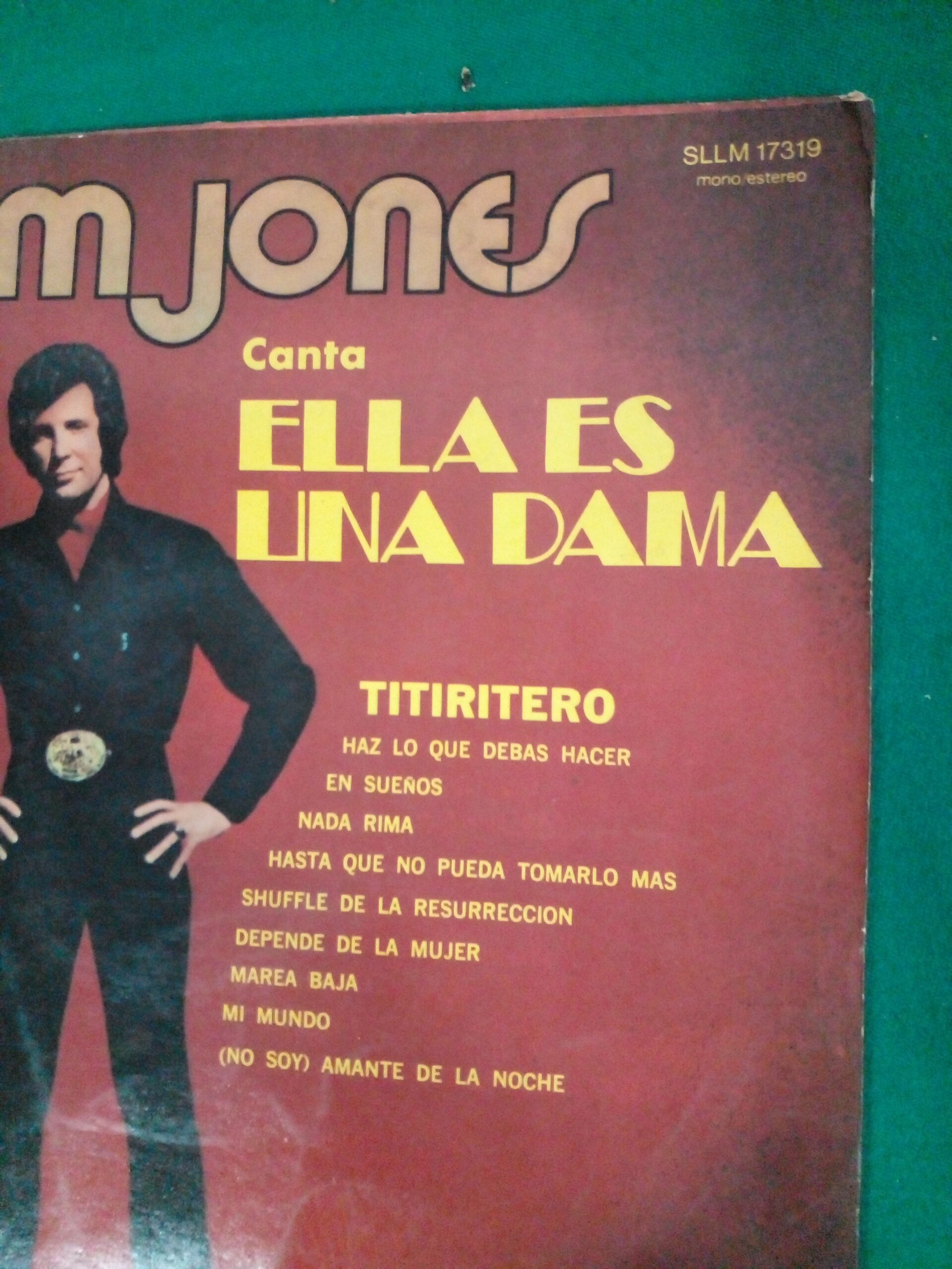 DISCO VINILO LP TOM JONES ELLA ES UNA DAMA ( SHE IS A LADY ) 1971. COD: D 009 - Image 4