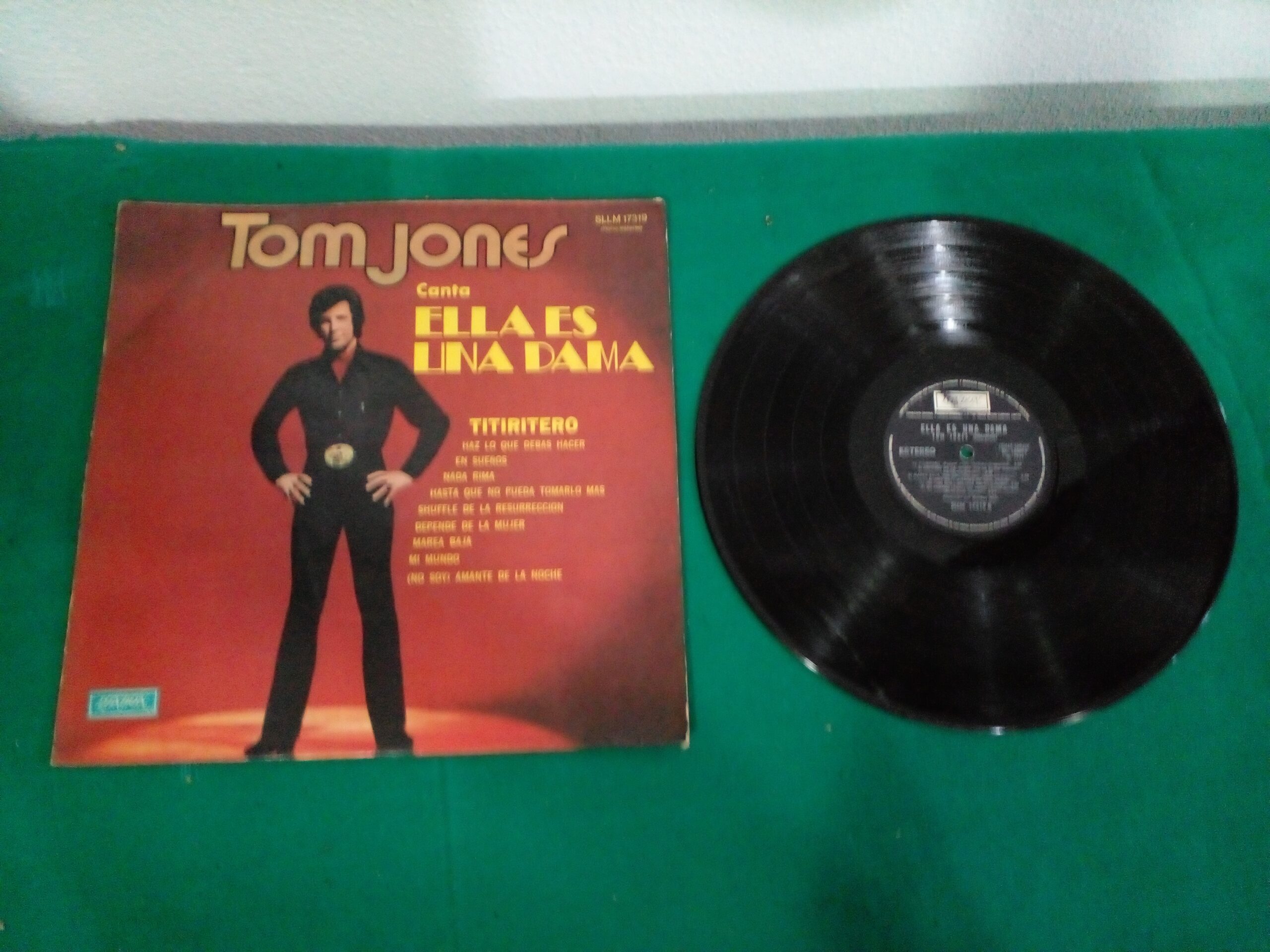 DISCO VINILO LP TOM JONES ELLA ES UNA DAMA ( SHE IS A LADY ) 1971. COD: D 009 - Image 7
