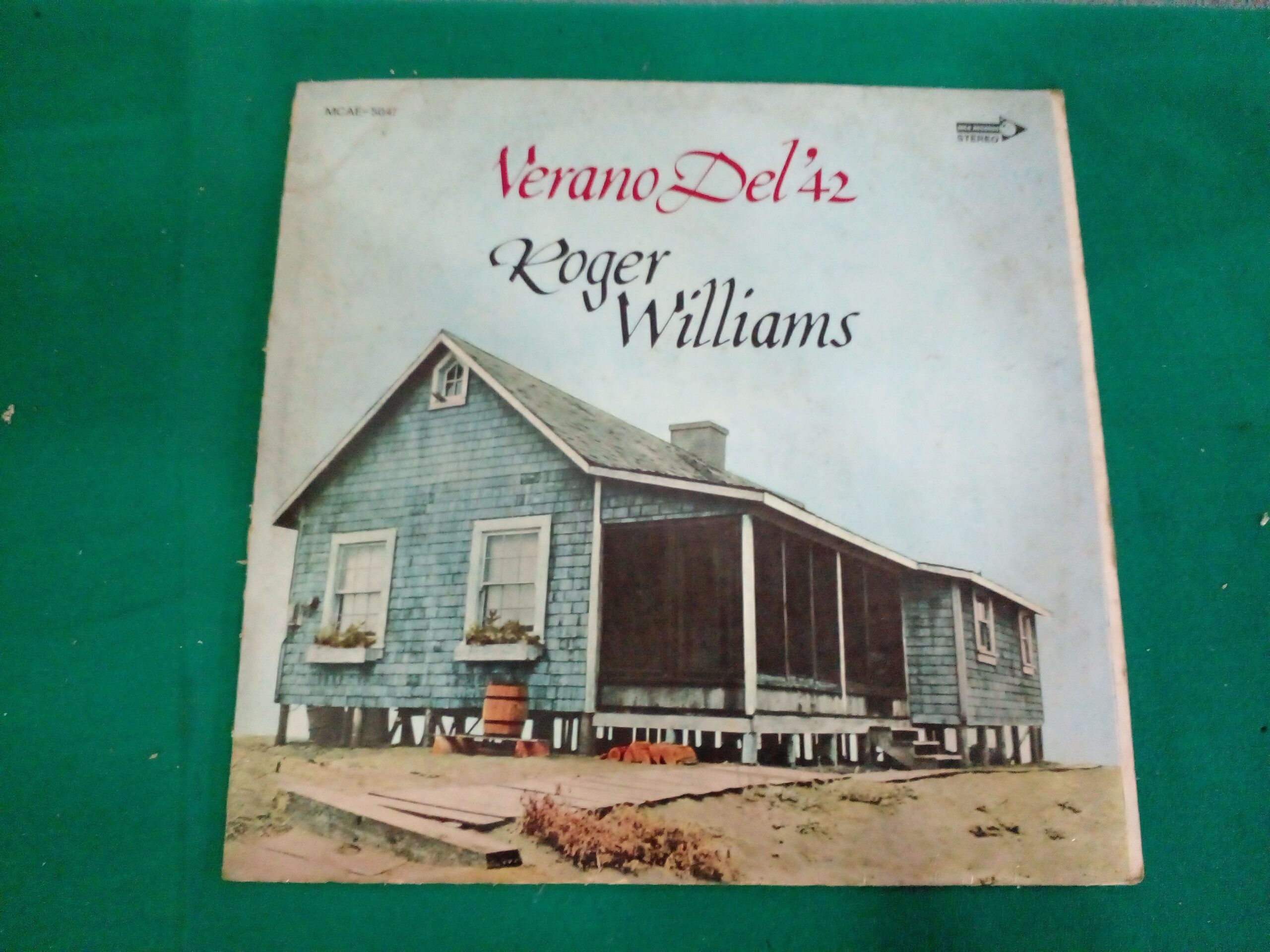 DISCO VINILO LP ROGER WILLIAMS AÑO 1971 TITULO VERANO DEL 42. - Image 2