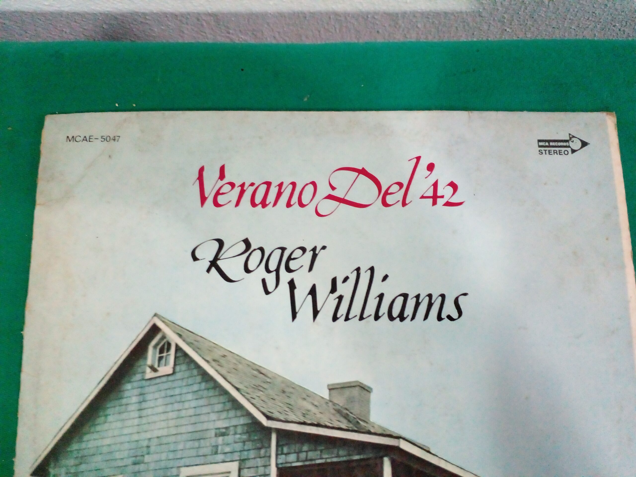 DISCO VINILO LP ROGER WILLIAMS AÑO 1971 TITULO VERANO DEL 42. - Image 3