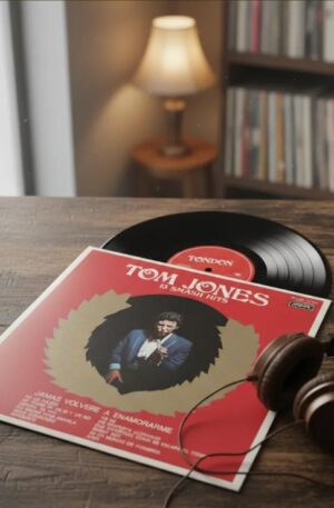 DISCO DE VINILO LP DE TOM JONES COLECCION VENTA PROHIBIDA EDICION PARA RADIOS Y DIFUSION.