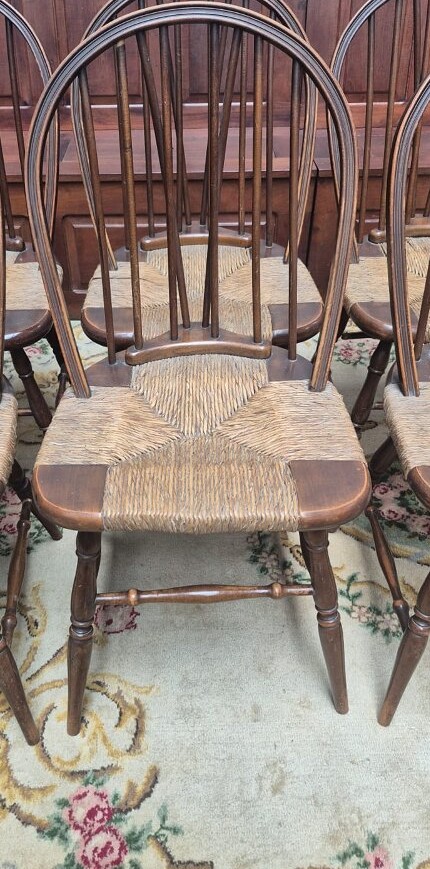 SILLA WINDSOR COUNTRY AMERICANO GUATAMBU ASIENTO ENJUNCADO NATURAL. COD: 104201 - Image 5