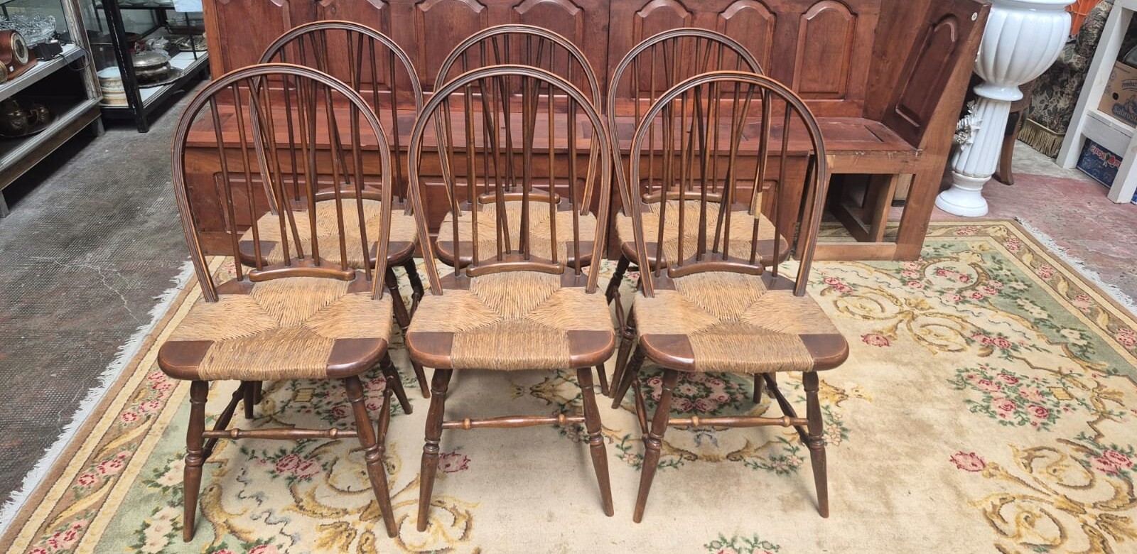 SILLA WINDSOR COUNTRY AMERICANO GUATAMBU ASIENTO ENJUNCADO NATURAL. COD: 104201 - Image 6