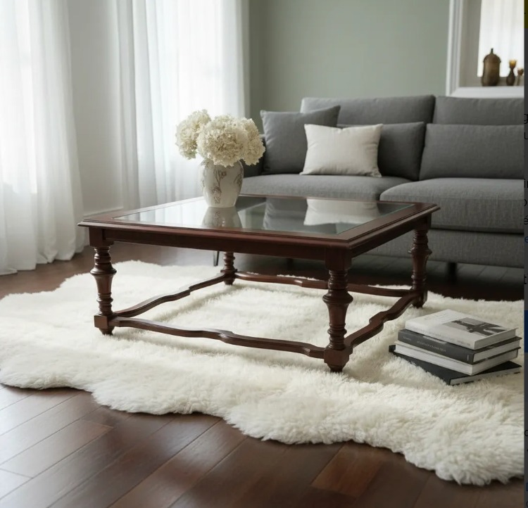 MESA RATONA ESTILO INGLES CLASICO. COD: 104001