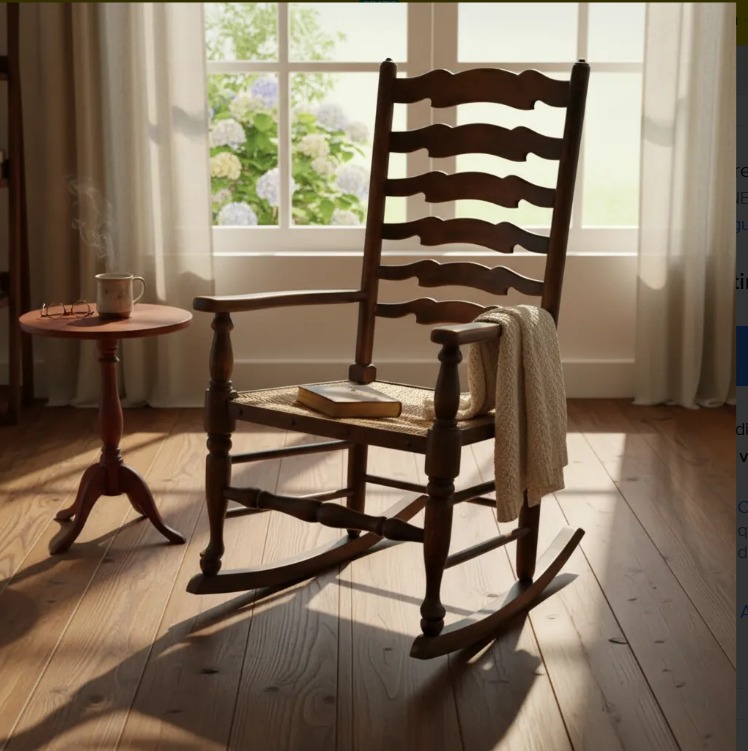 SILLON MECEDOR ANTIGUO ESTILO COLONIAL ASIENTO ENJUNCADO NATURAL. COD: 104103