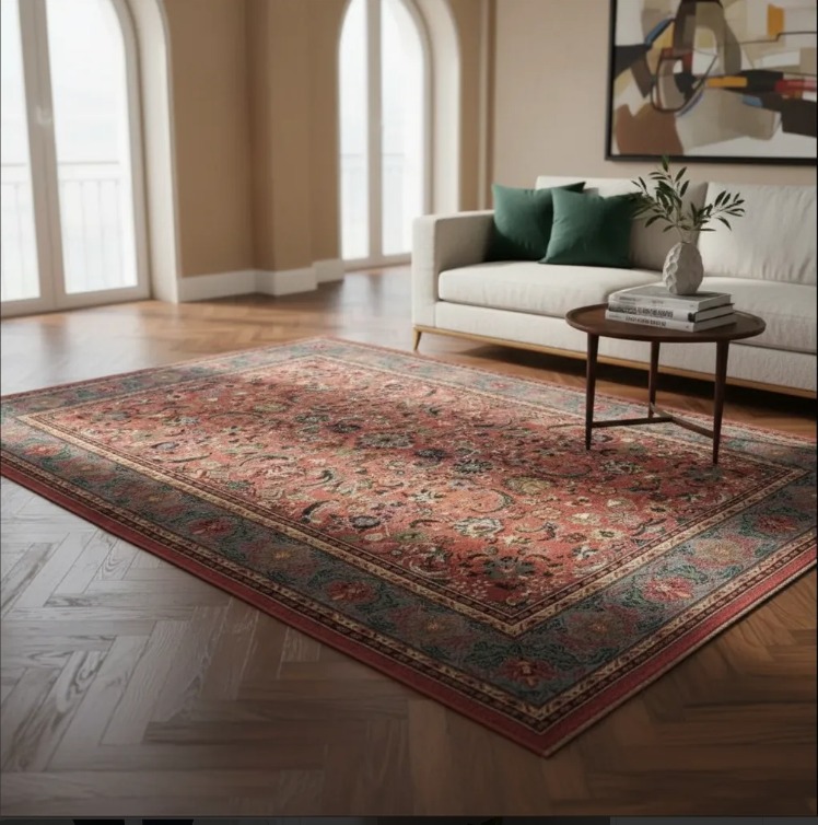 ALFOMBRA ESTILO PERSA IMPORTADA 3 X 2 MTS. COD: 105405