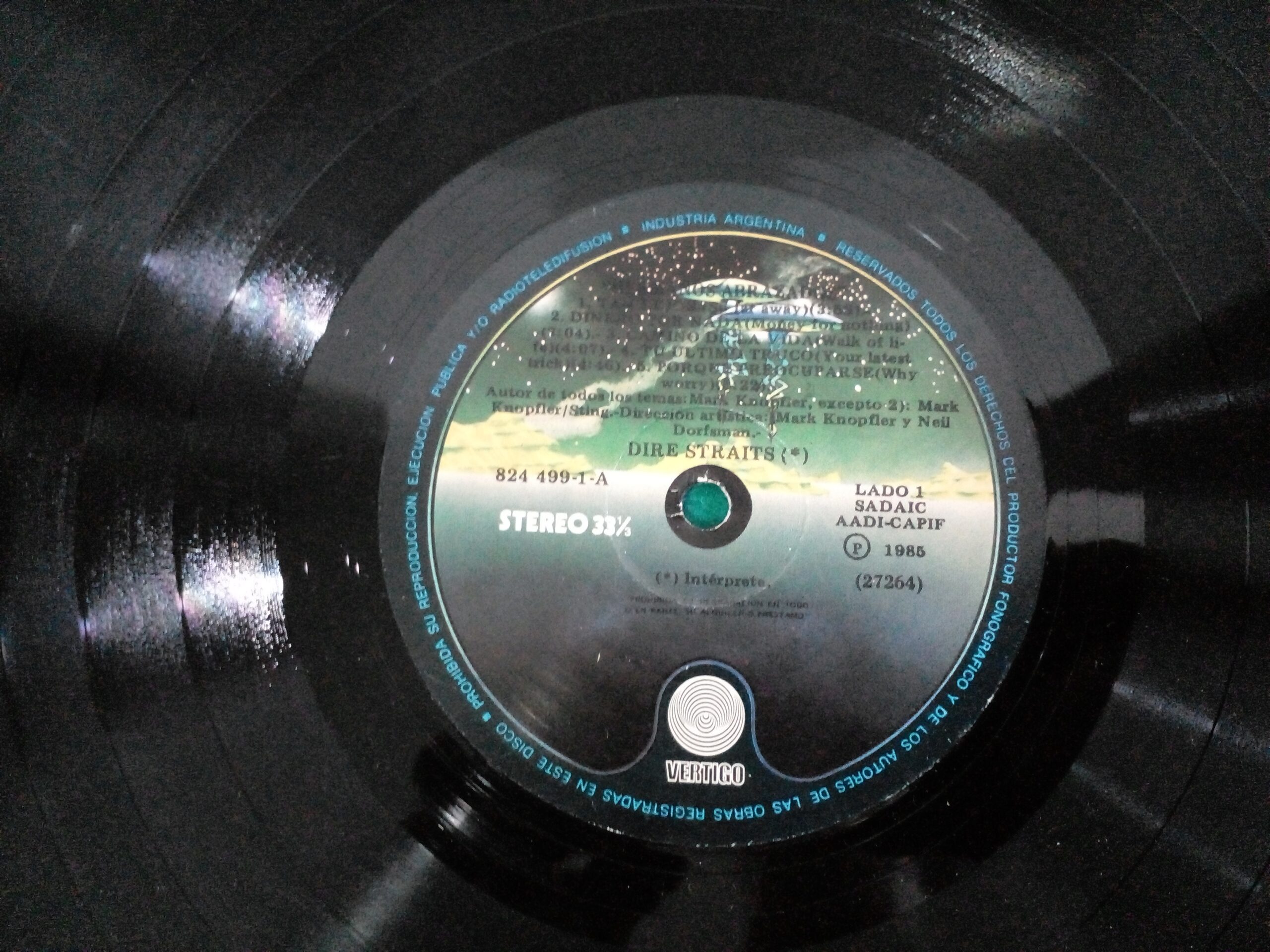 DISCO VINILO LP COLECCION DIRE STRAITS ALBUM BROTHERS IN ARMS - Image 3