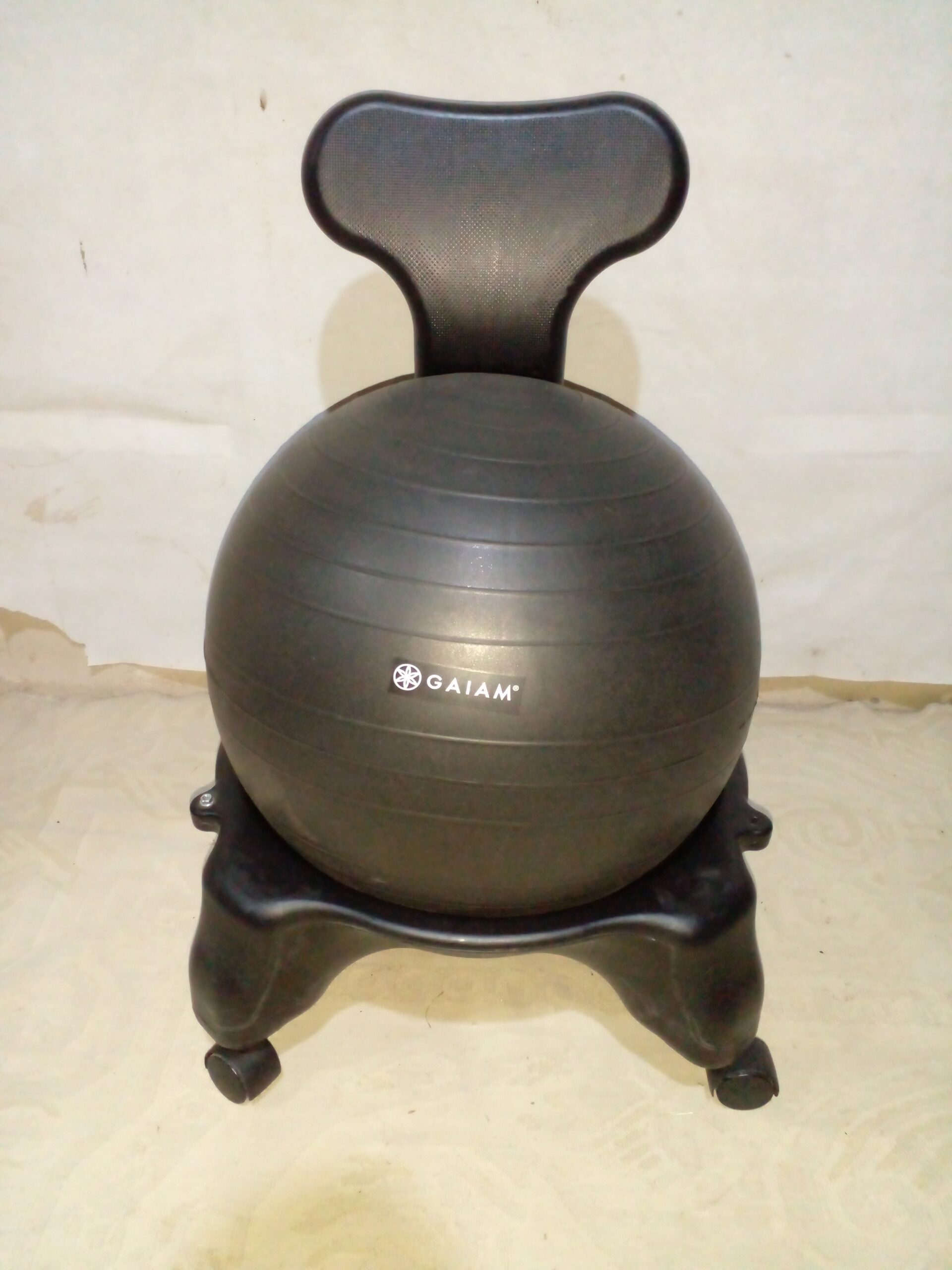 SILLA ERGONOMICA GAIAM CON PELOTA 52 CM PILATE POSTURAL. COD: 102704 - Image 3