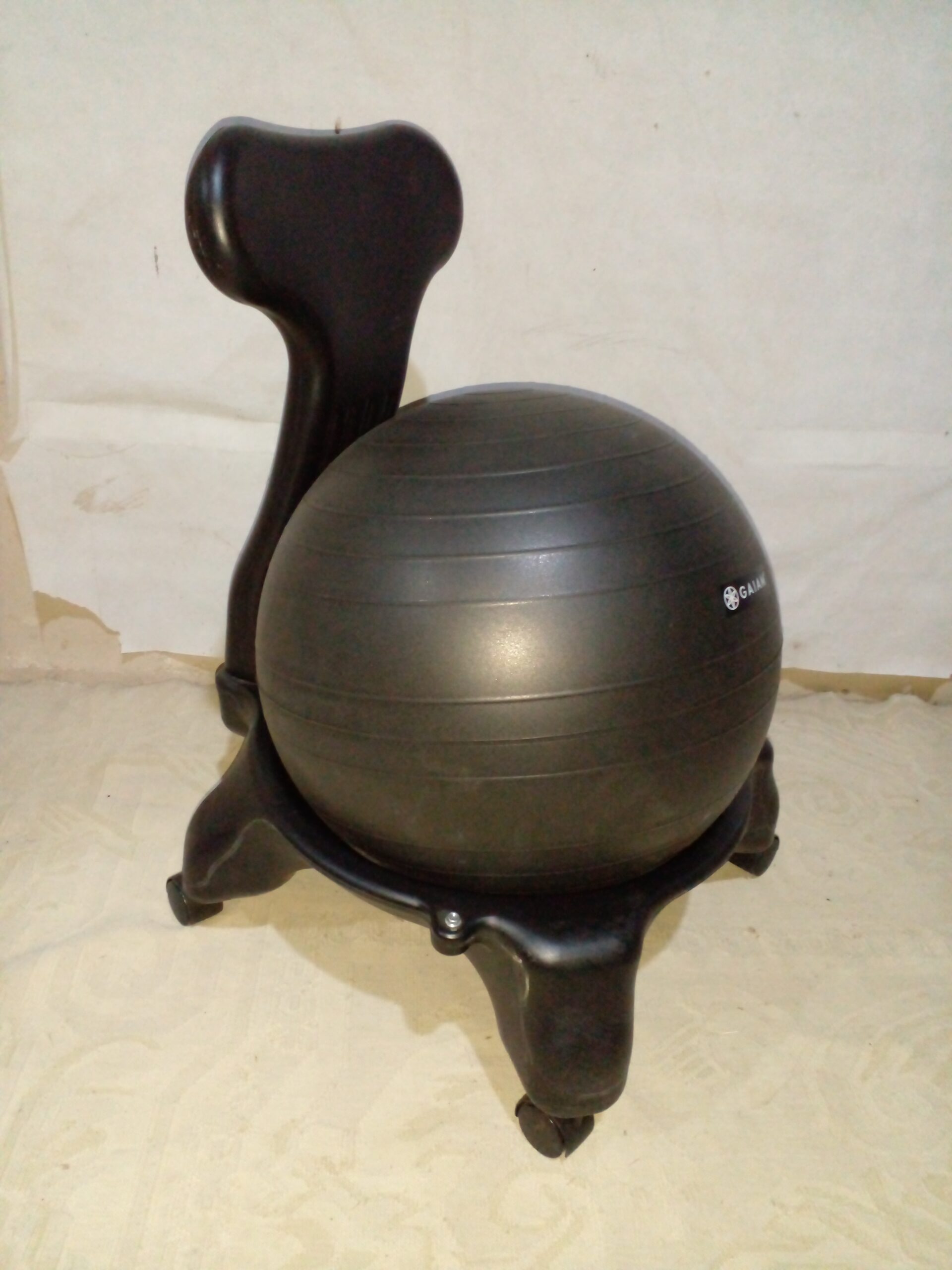 SILLA ERGONOMICA GAIAM CON PELOTA 52 CM PILATE POSTURAL. COD: 102704 - Image 7