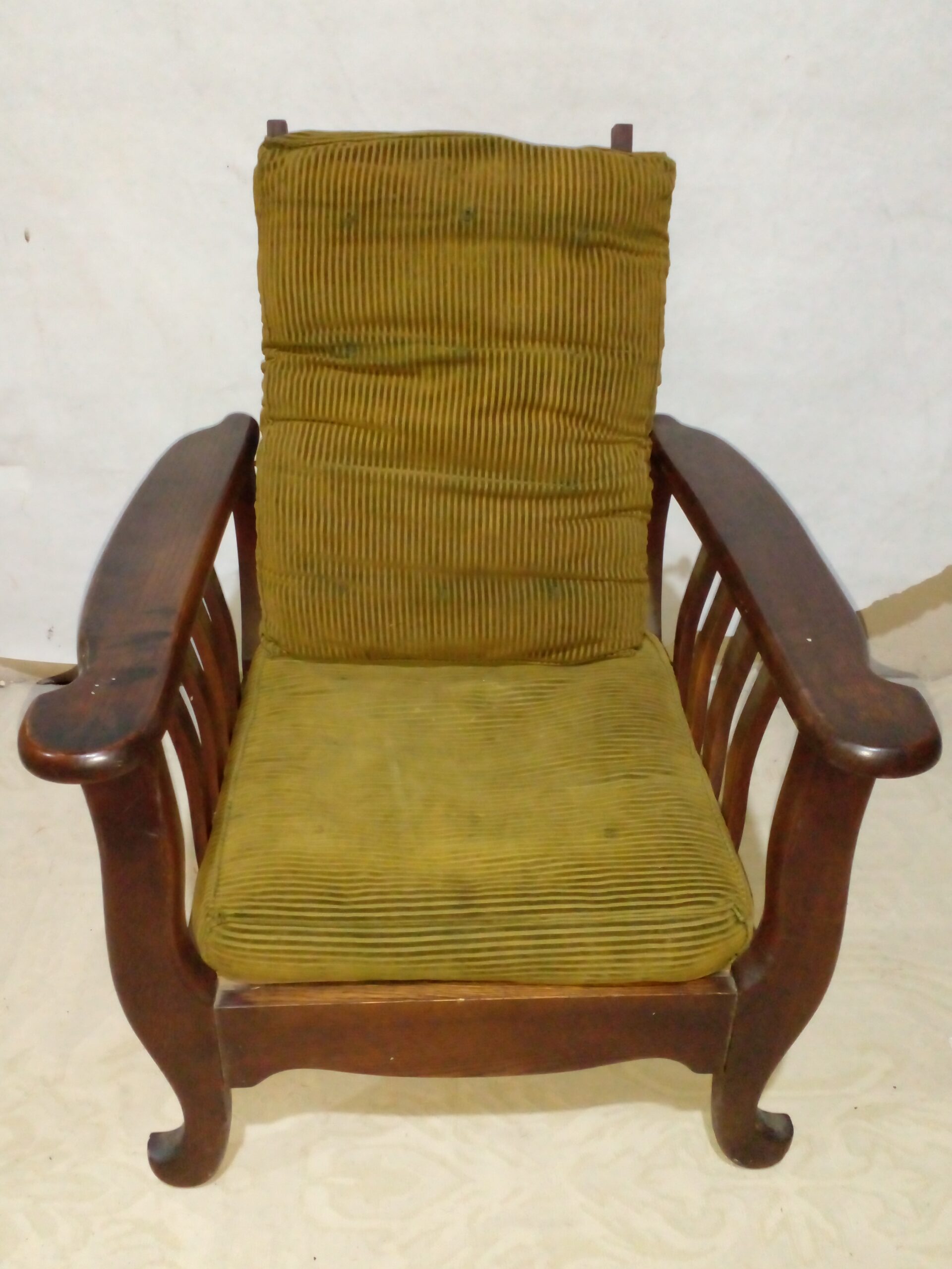 SILLON UN CUERPO RECLINABLE DE ROBLE ESTILO INGLES COUNTRY. COD: 104202 - Image 3
