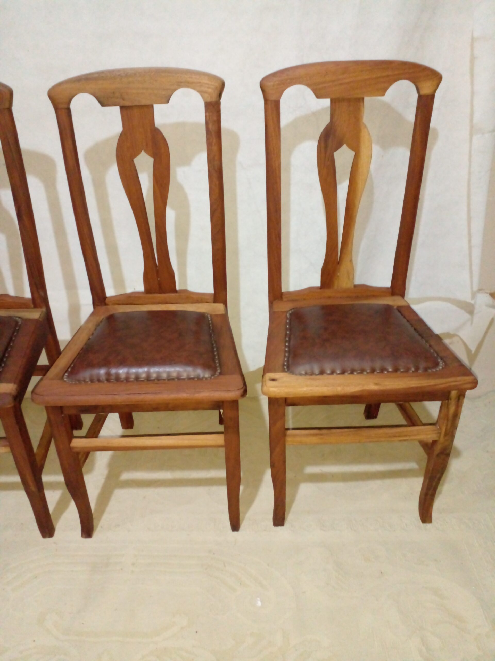 SILLA DE ROBLE ESTILO INGLES COUNTRY EN ROBLE LAVADO NATURAL. COD: 104403 - Image 4