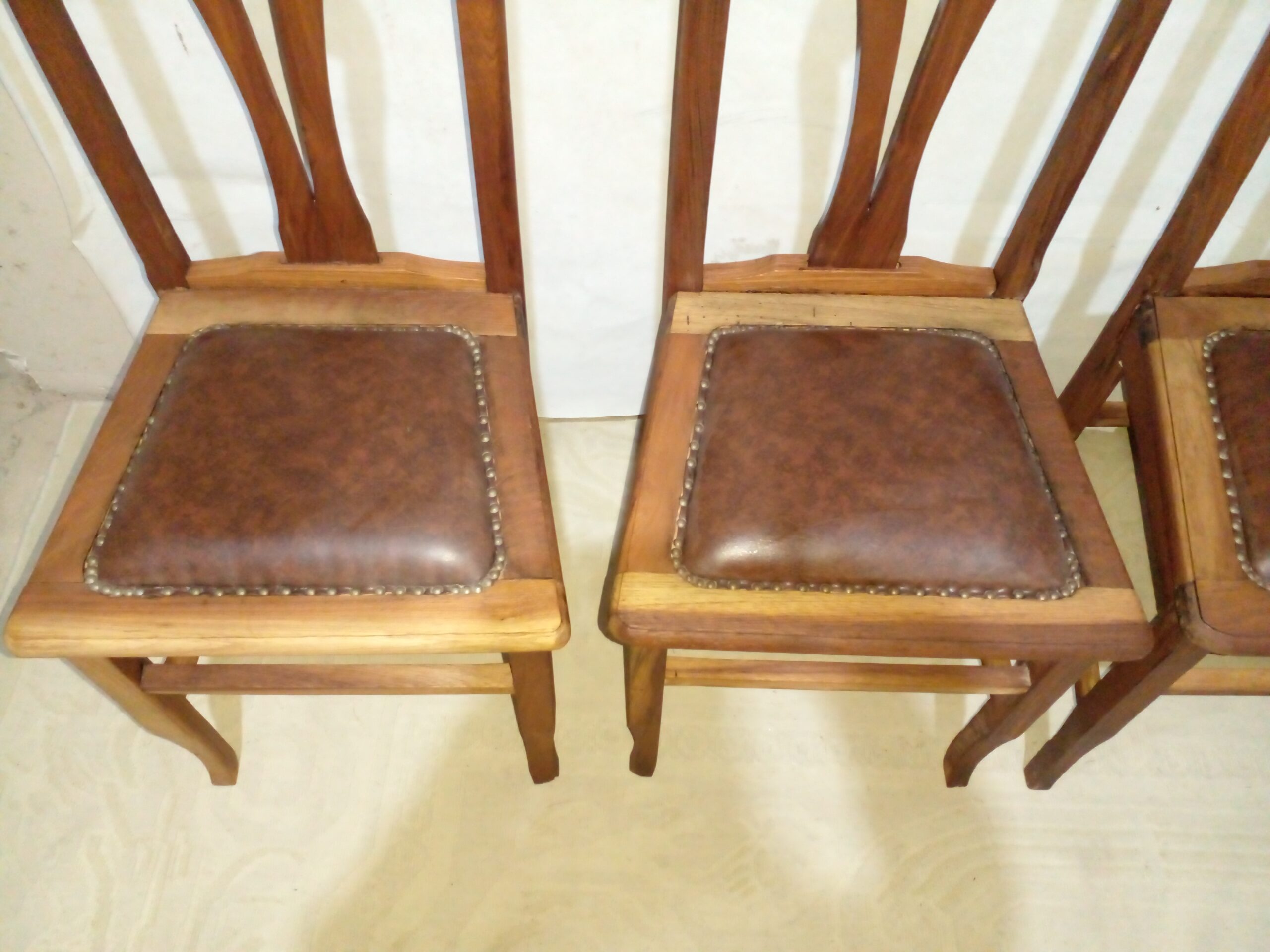 SILLA DE ROBLE ESTILO INGLES COUNTRY EN ROBLE LAVADO NATURAL. COD: 104403 - Image 6