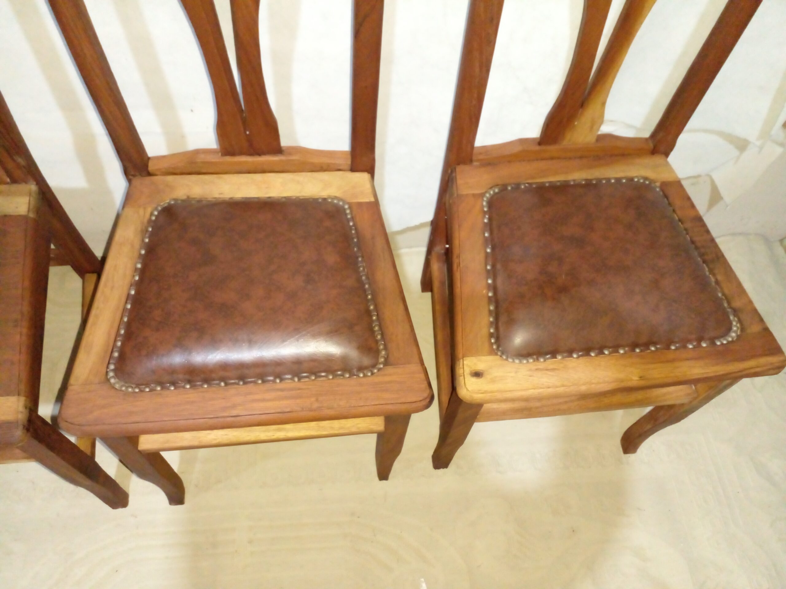 SILLA DE ROBLE ESTILO INGLES COUNTRY EN ROBLE LAVADO NATURAL. COD: 104403 - Image 7