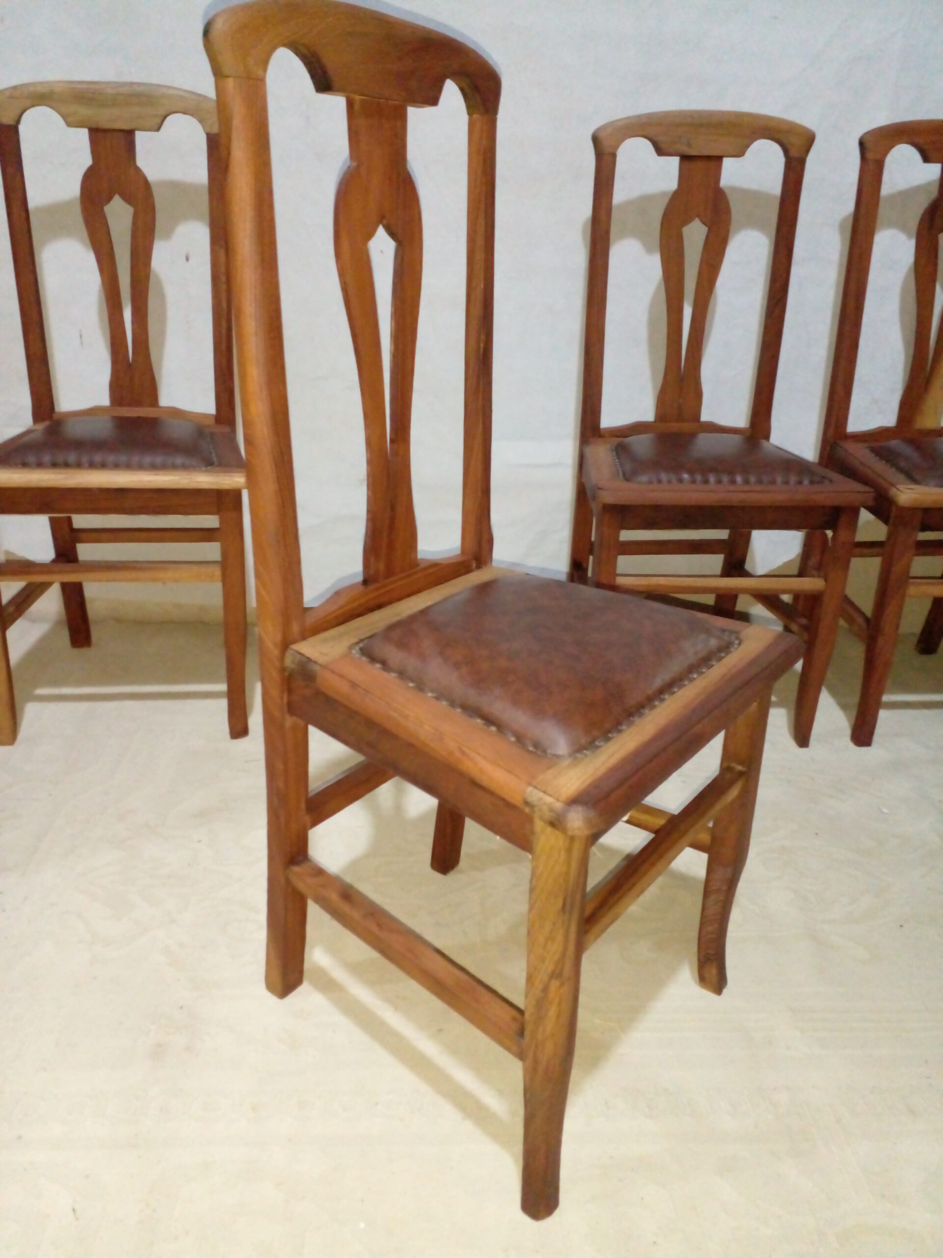 SILLA DE ROBLE ESTILO INGLES COUNTRY EN ROBLE LAVADO NATURAL. COD: 104403 - Image 9