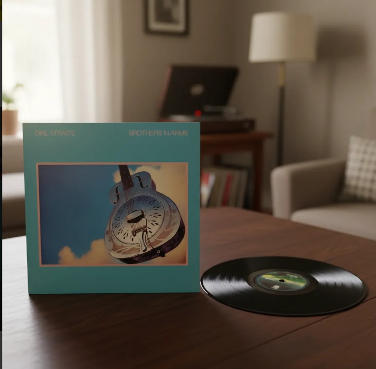 DISCO VINILO LP COLECCION DIRE STRAITS ALBUM BROTHERS IN ARMS
