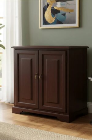 MUEBLE BAJO ESTILO INGLES DOS PUERTAS MUEBLE APARADOR VAJILLERO. COD: 103905