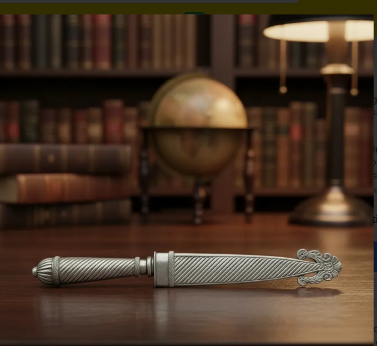 CUCHILLO CON FUNDA ALPACA LABRADA ESTRIAS HELICOIDALES HOJA JUCA TANDIL. COD: 104908