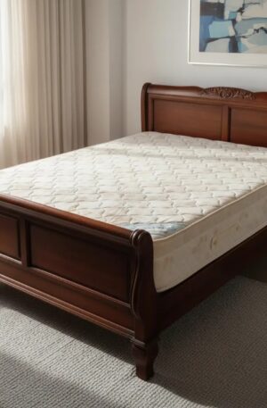 COLCHON DOS PLAZAS MARCA ENTRE SUEÑOS MODELO MAXS CON RESORTES DOBLE PILLOW. COD: 105602