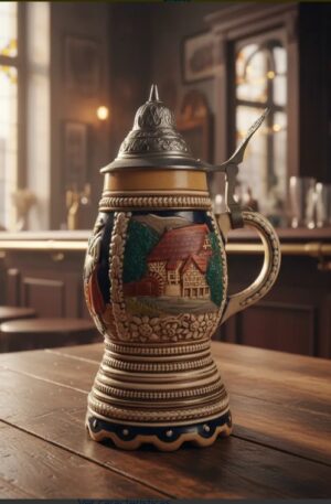 CHOP ALEMAN MUSICAL TANKARD STEIN DE COLECCION. COD: 106101 / 106102