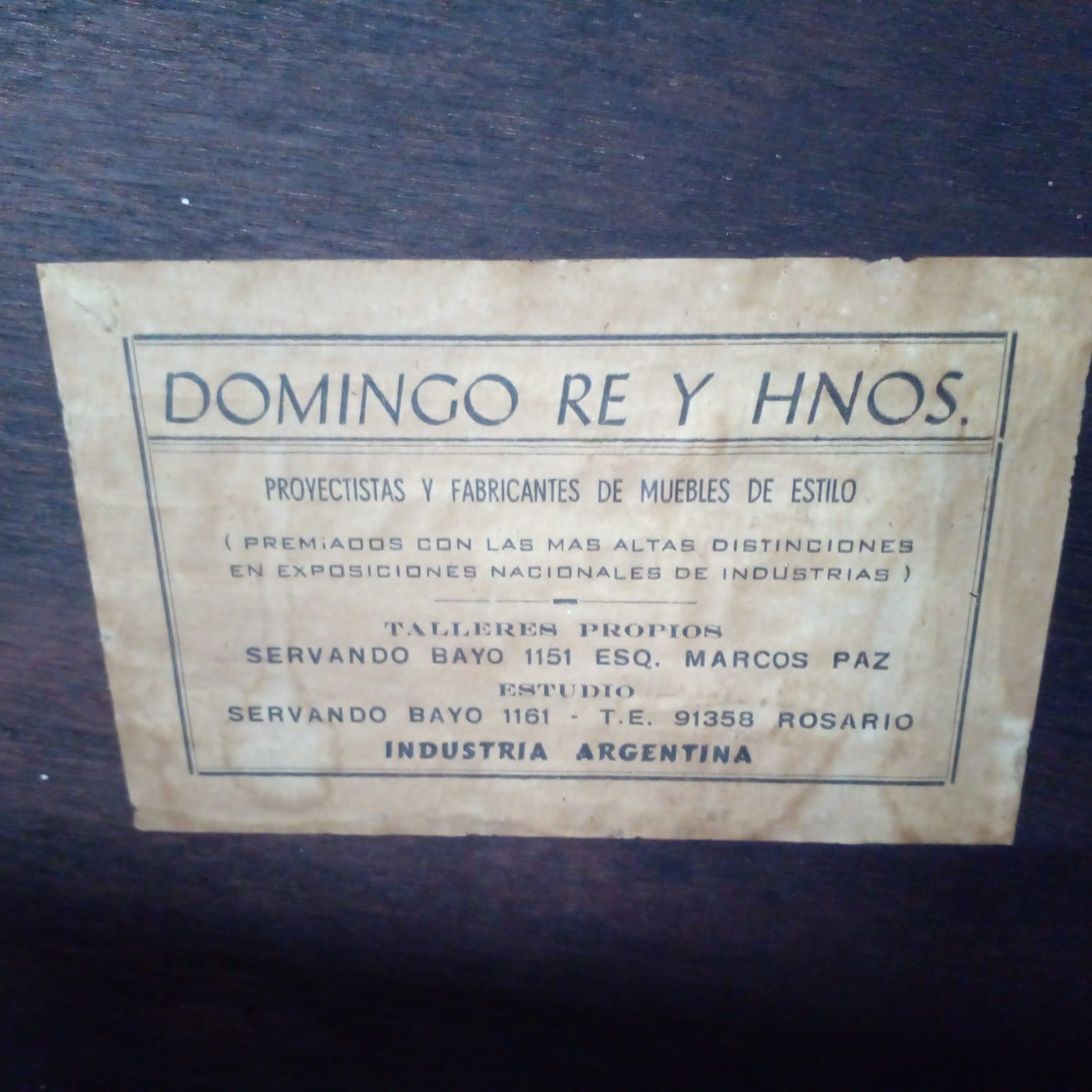 COMODA ANTIGUA ESTILO FRANCES PROVENZAL EN ROBLE TALLADO 3 CAJONES. COD: 106301 - Imagen 10
