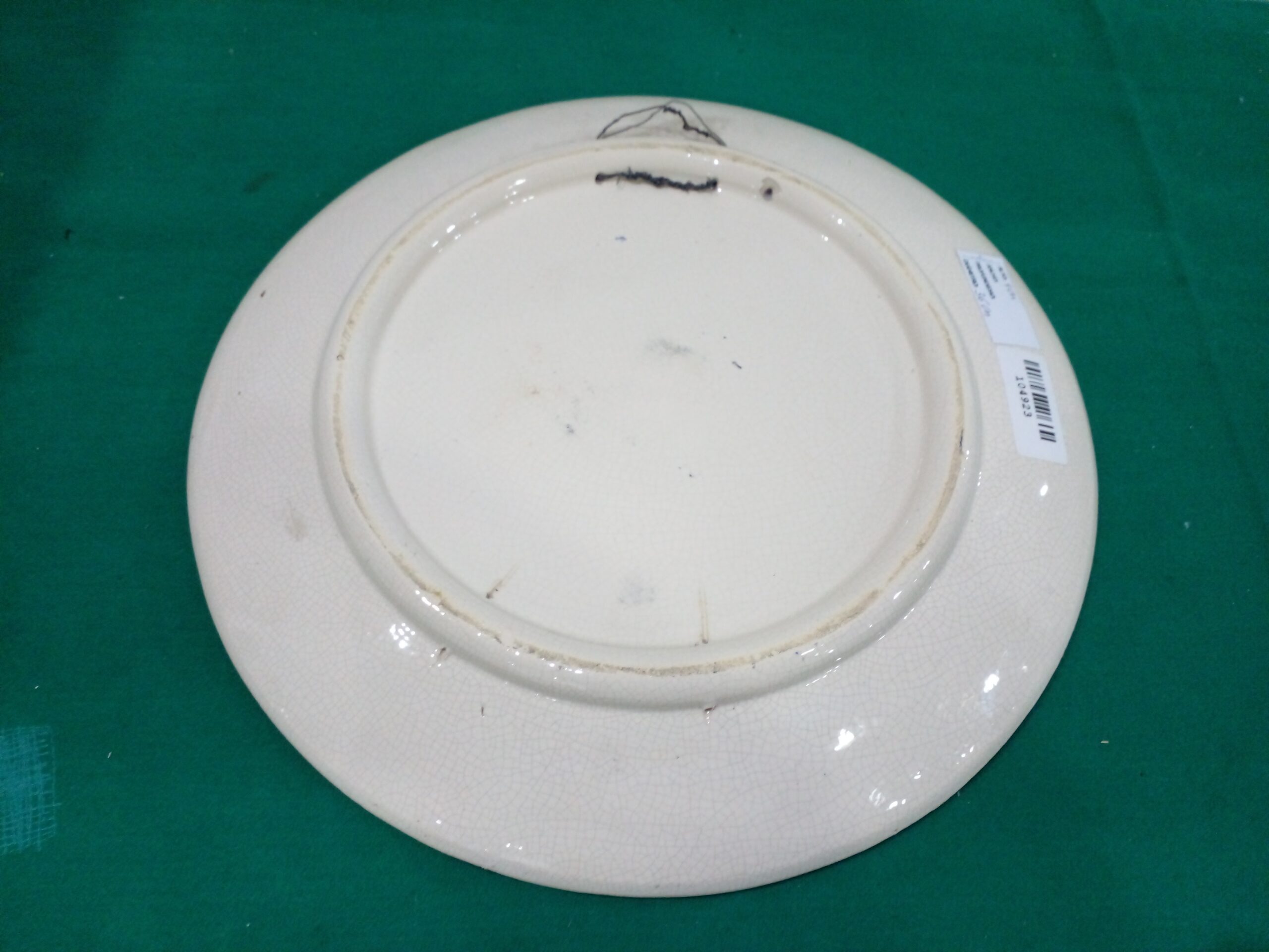 PLATO DECORATIVO CERAMICA ESPAÑOLA CABALLERO MEDIEVAL. COD: 104923 - Image 8