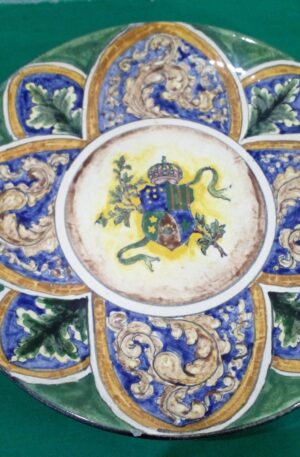 PLATO DECORATIVO CERAMICA ESPAÑOLA ANDALUZ 36 CM. COD: 104922